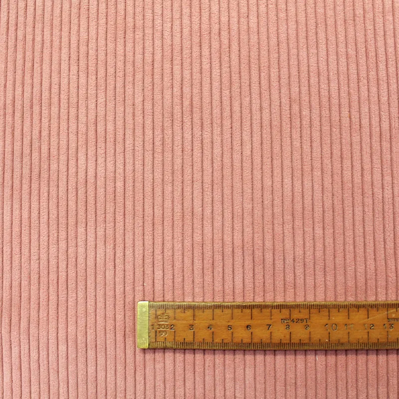 140CM REMNANT Furnishing Corduroy - Dusky Pink