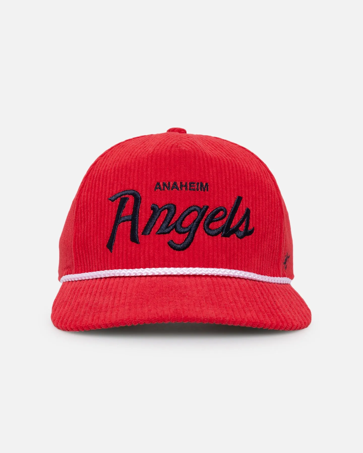 47 Brand Anaheim Angels 'MLB Opening Day' Corduroy Crossrope Hitch Snapback Red