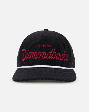 47 Brand Arizona Diamondbacks 'MLB Opening Day' Corduroy Crossrope Hitch Snapback Black