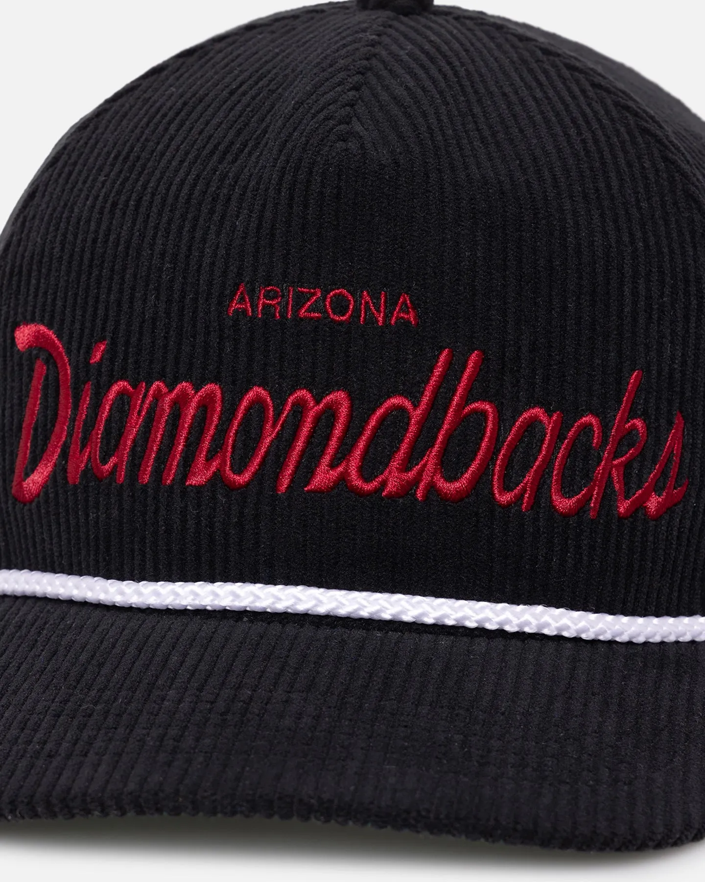 47 Brand Arizona Diamondbacks 'MLB Opening Day' Corduroy Crossrope Hitch Snapback Black