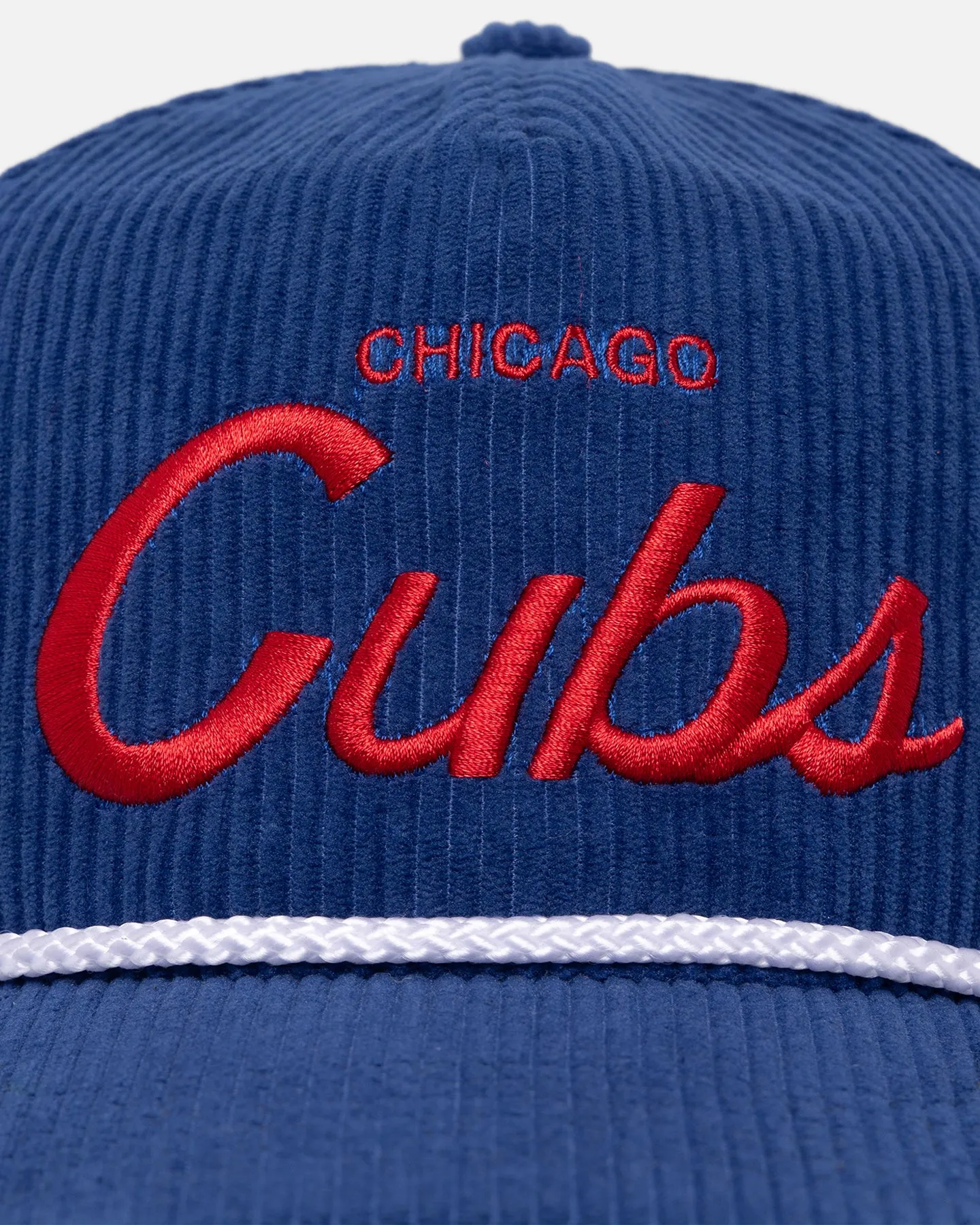 47 Brand Chicago Cubs 'MLB Opening Day' Corduroy Crossrope Hitch Snapback Royal