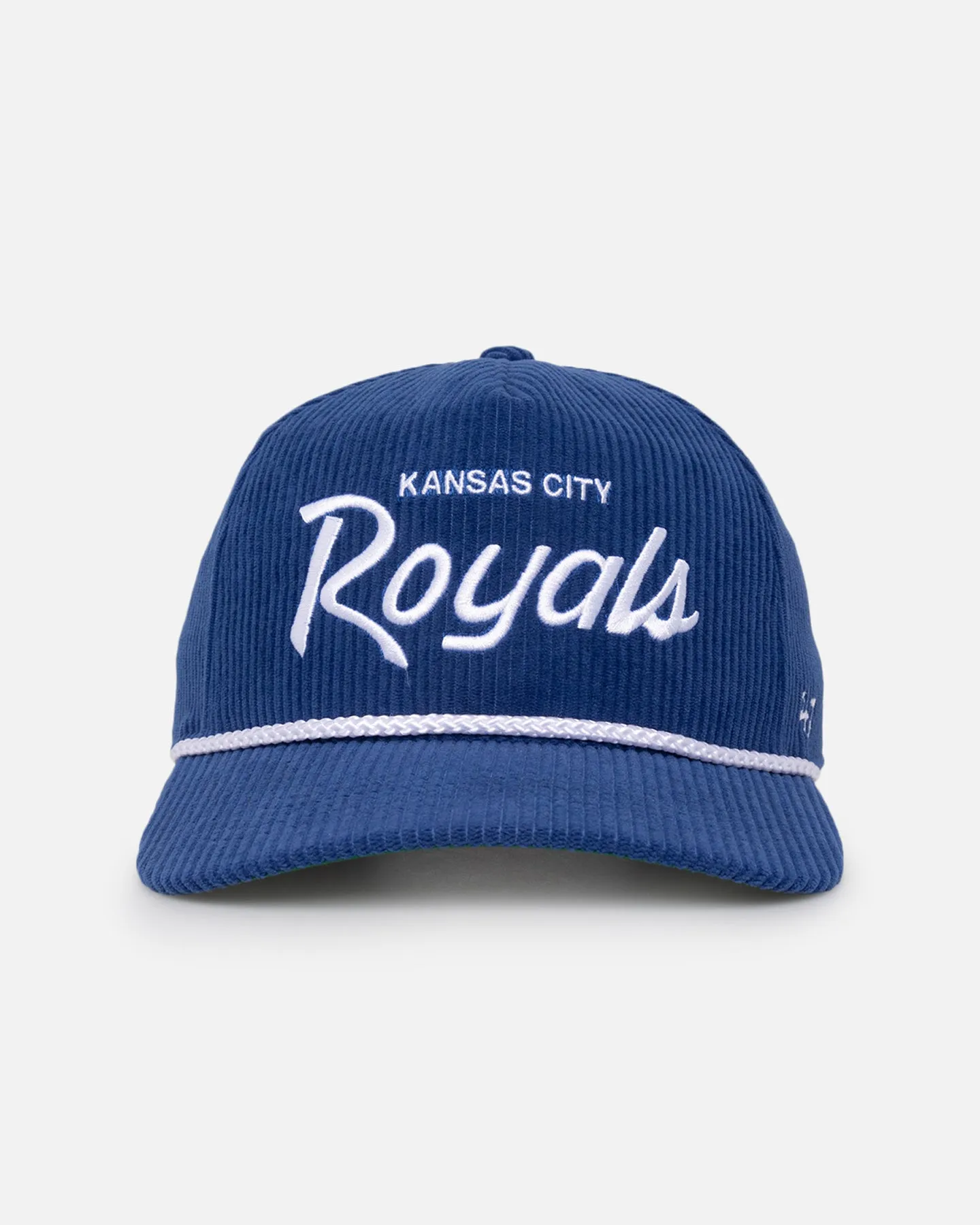 47 Brand Kansas City Royals 'MLB Opening Day' Corduroy Crossrope Hitch Snapback Royal