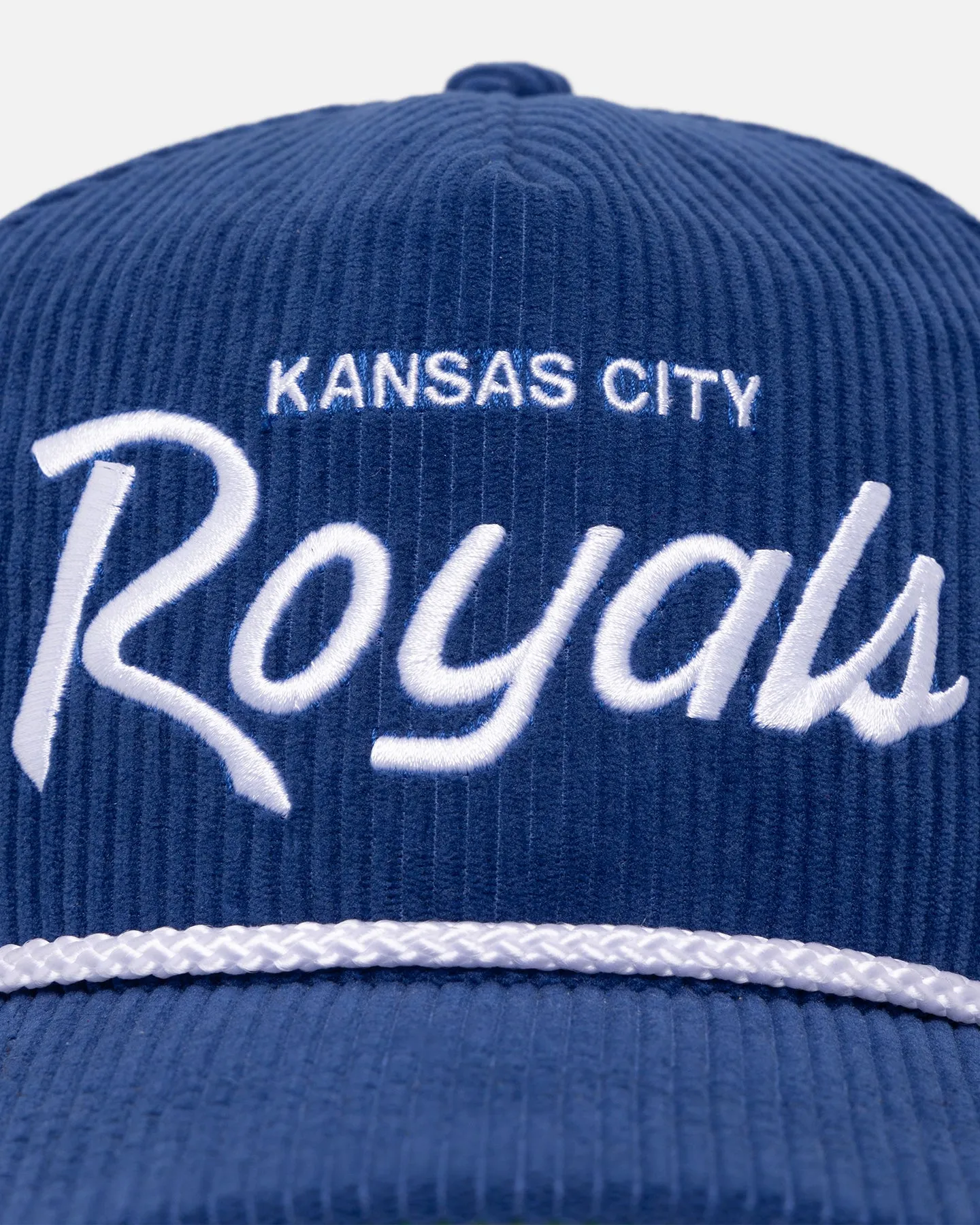 47 Brand Kansas City Royals 'MLB Opening Day' Corduroy Crossrope Hitch Snapback Royal