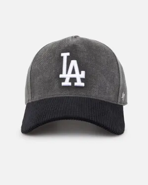 47 Brand Los Angeles Dodgers 'Apollo Corduroy' Offside DT Snapback Black