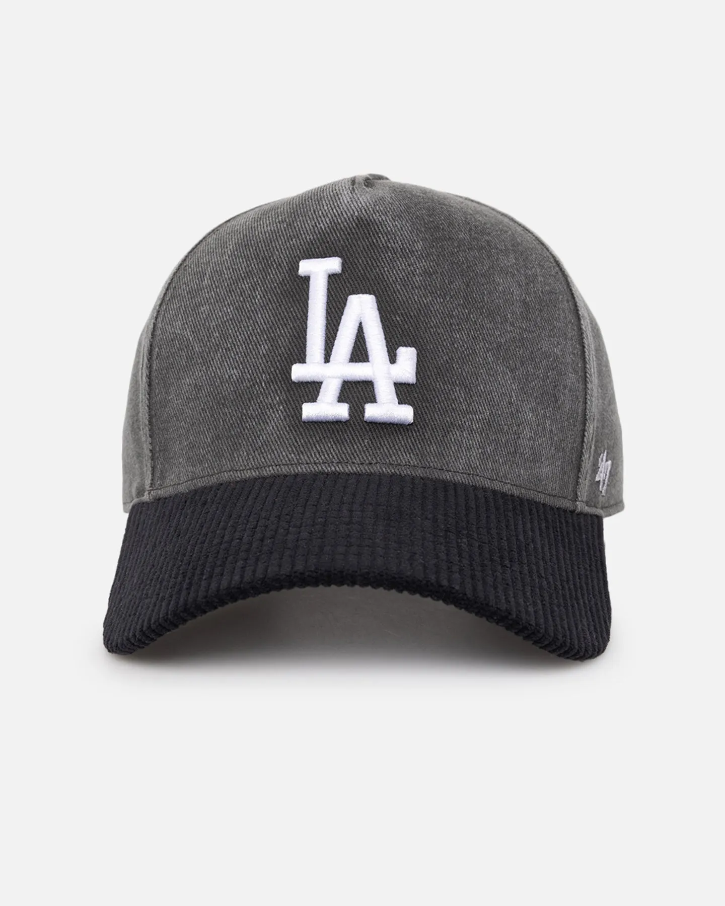 47 Brand Los Angeles Dodgers 'Apollo Corduroy' Offside DT Snapback Black