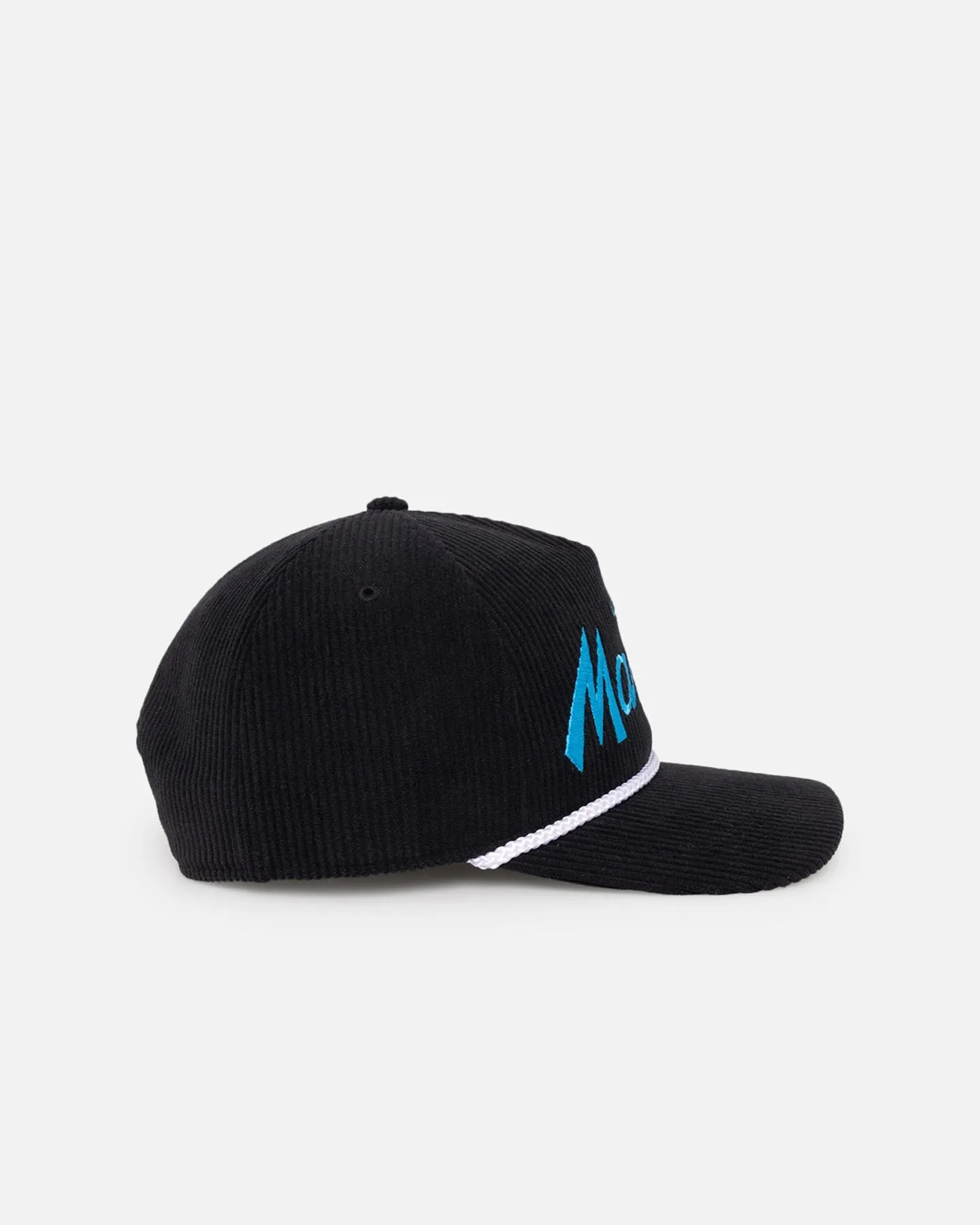 47 Brand Miami Marlins 'MLB Opening Day' Corduroy Crossrope Hitch Snapback Black