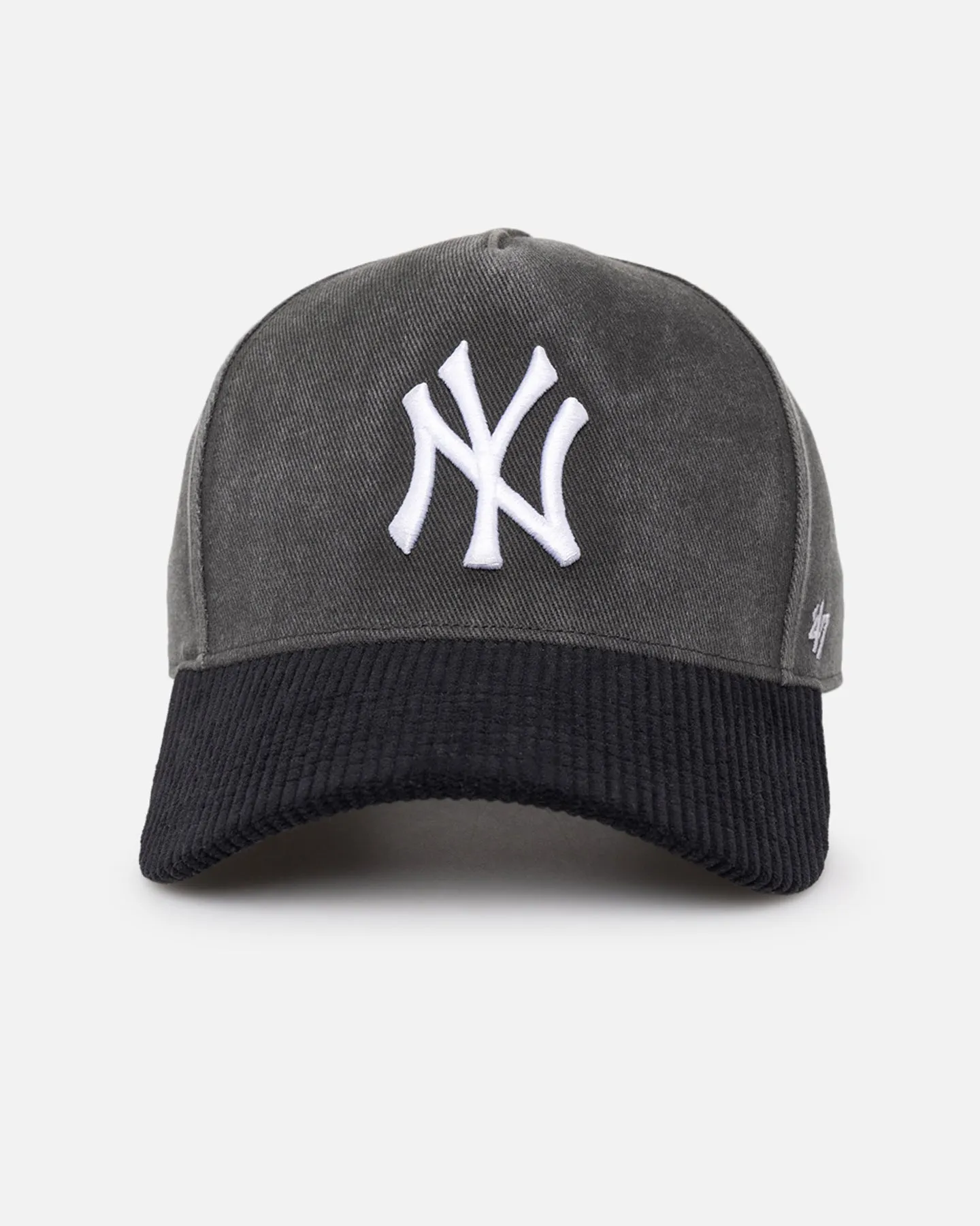 47 Brand New York Yankees 'Apollo Corduroy' Offside DT Snapback Black