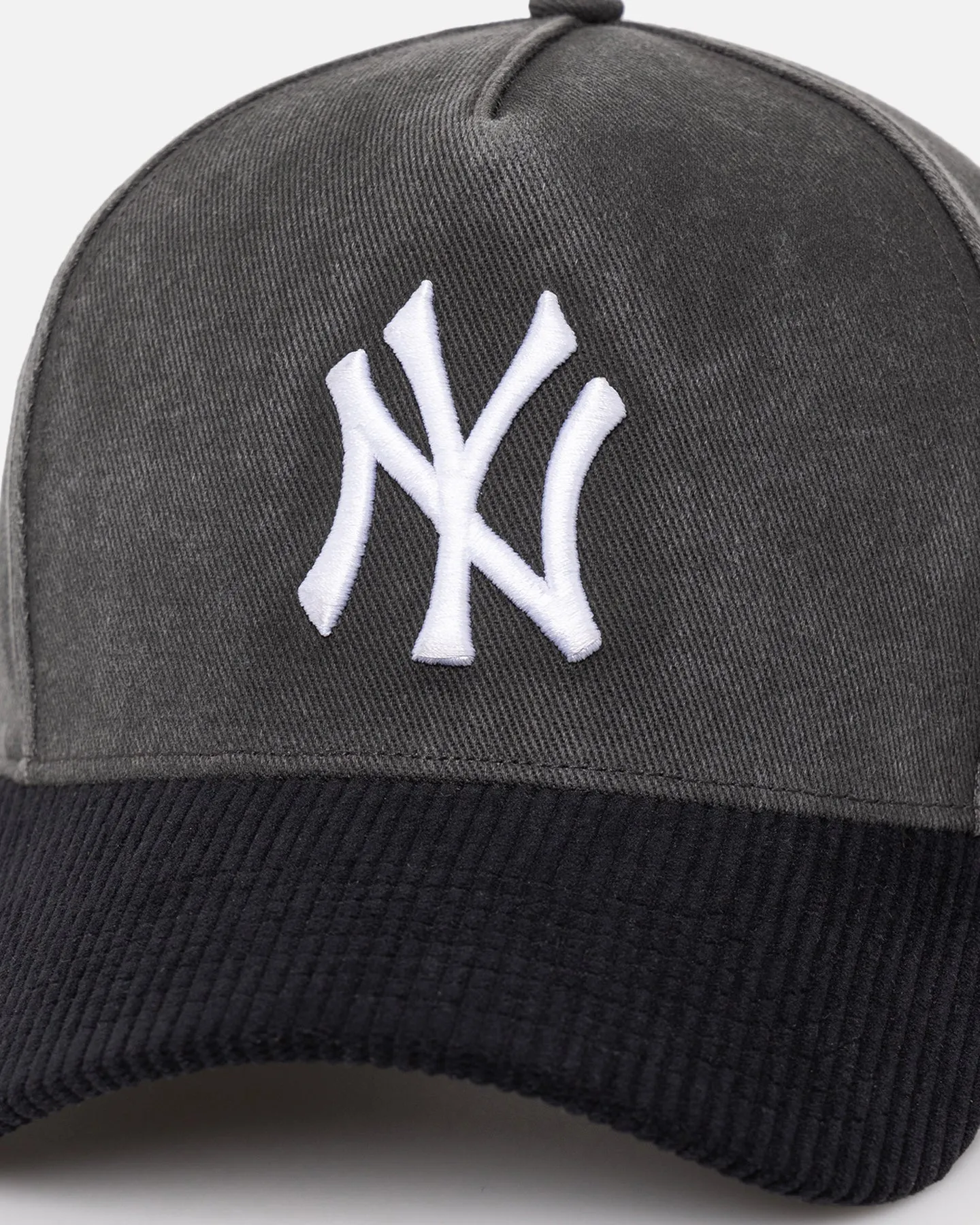 47 Brand New York Yankees 'Apollo Corduroy' Offside DT Snapback Black