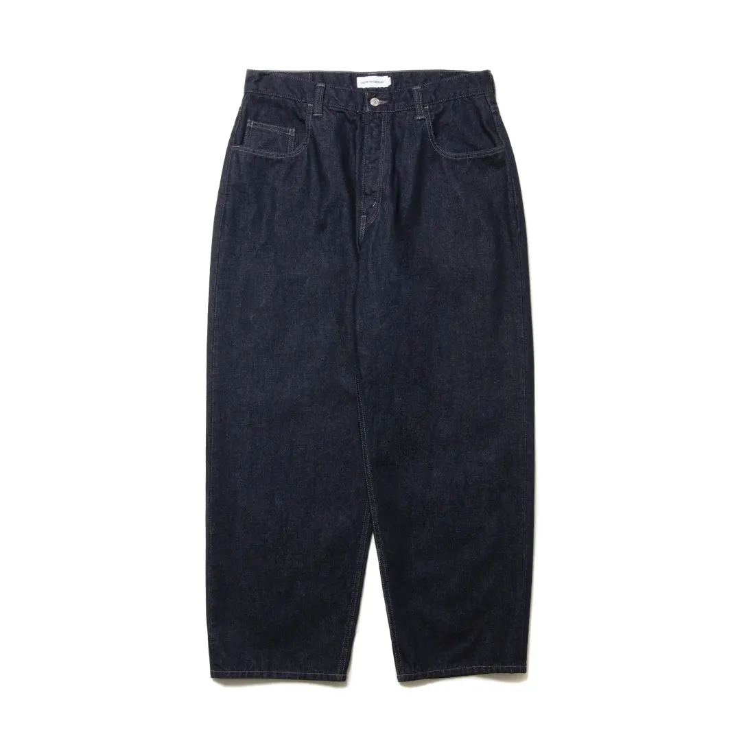 5 Pocket Denim Baggy Pants