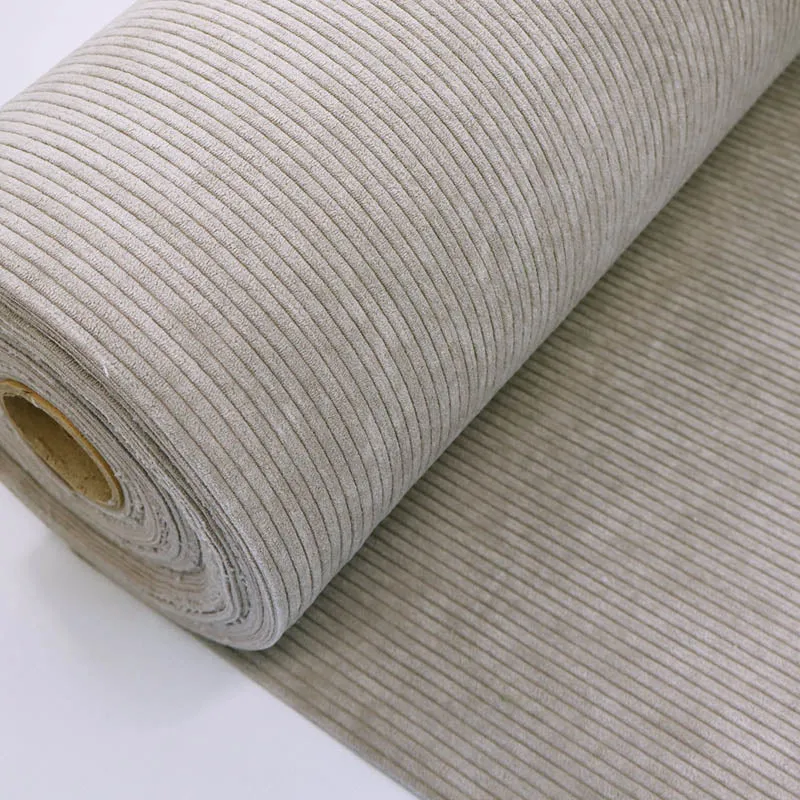 50CM REMNANT Furnishing Corduroy - Pale Grey