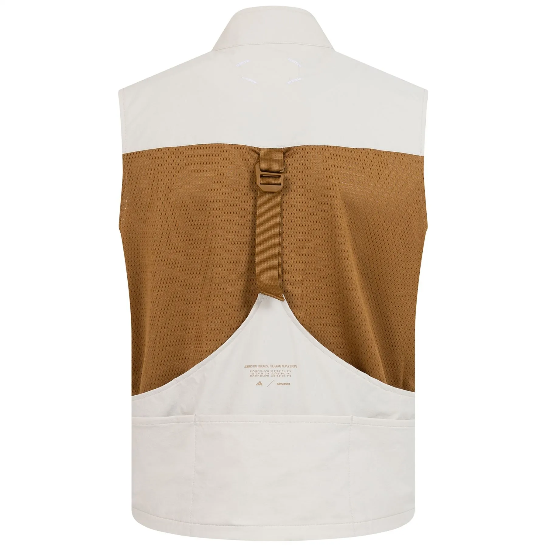 Adicross Full Zip Vest Clear Brown - SS23