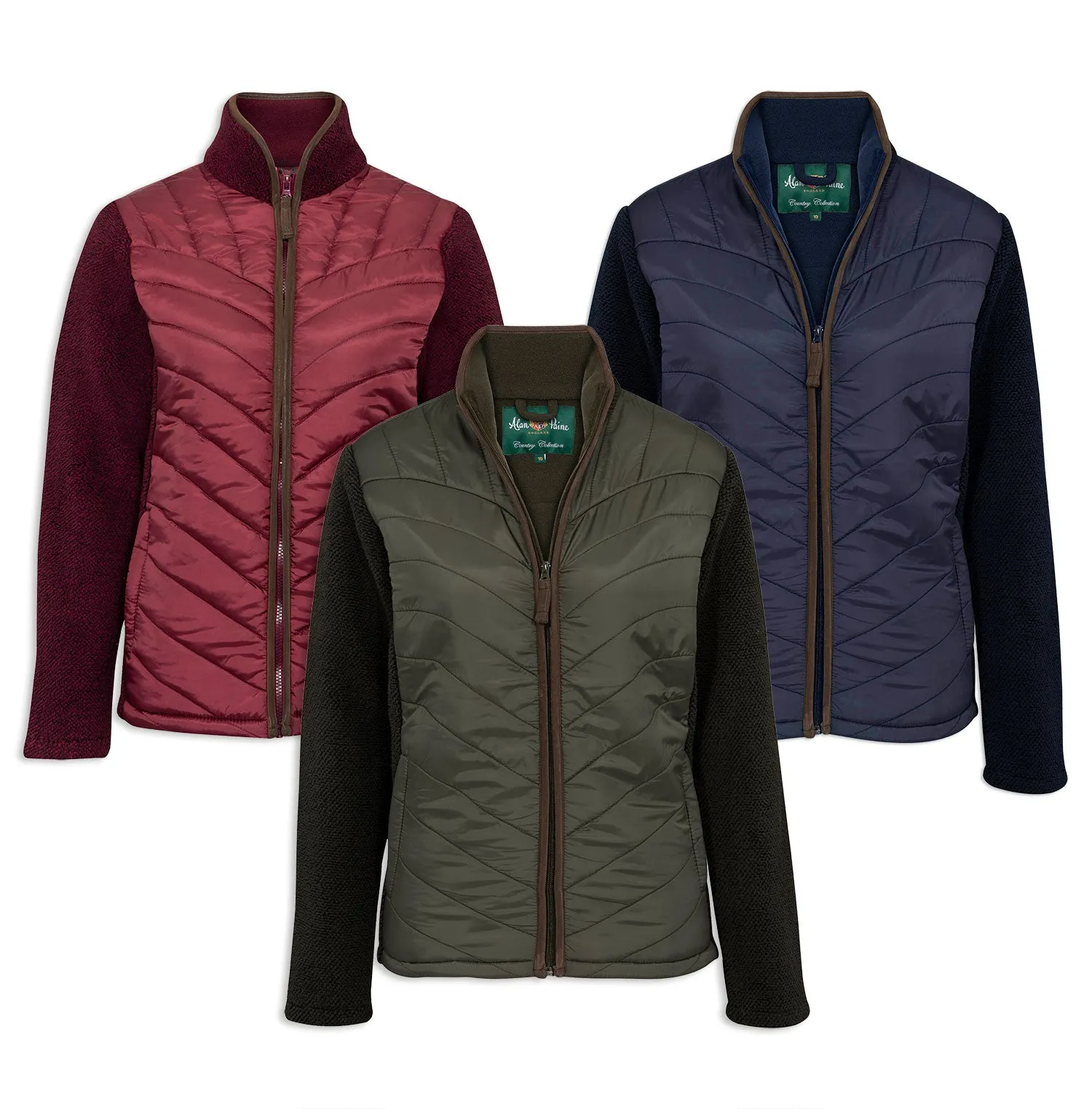 Alan Paine Ladies Highshore Quilted Jacket