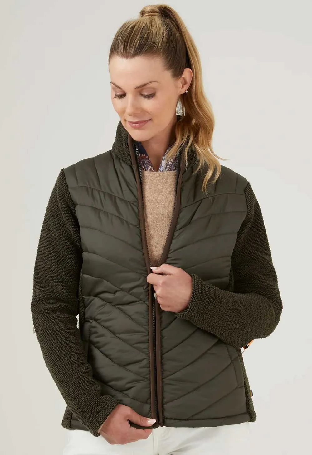 Alan Paine Ladies Highshore Quilted Jacket