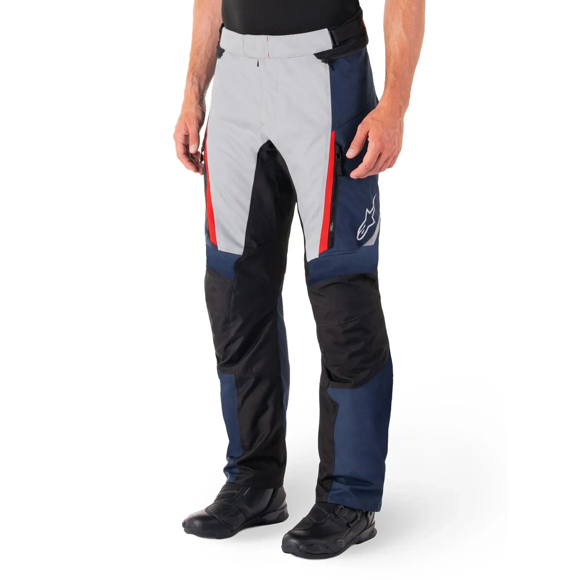 Alpinestars ST-1 Waterproof Textile Trouser Dark Blue / Black / Bright Red