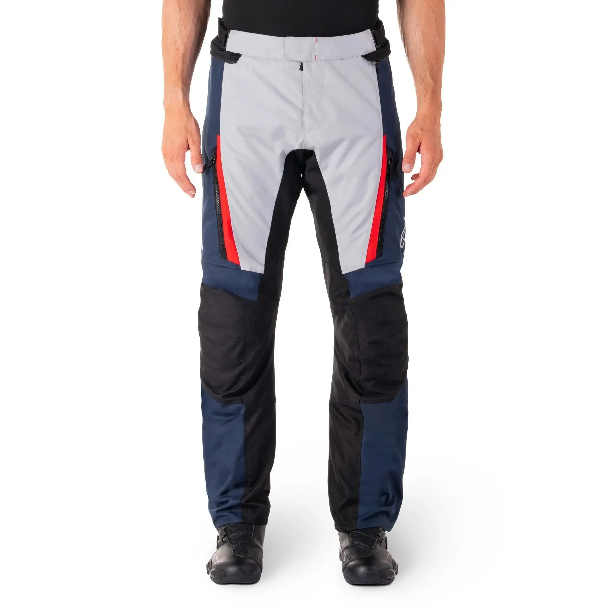 Alpinestars ST-1 Waterproof Textile Trouser Dark Blue / Black / Bright Red