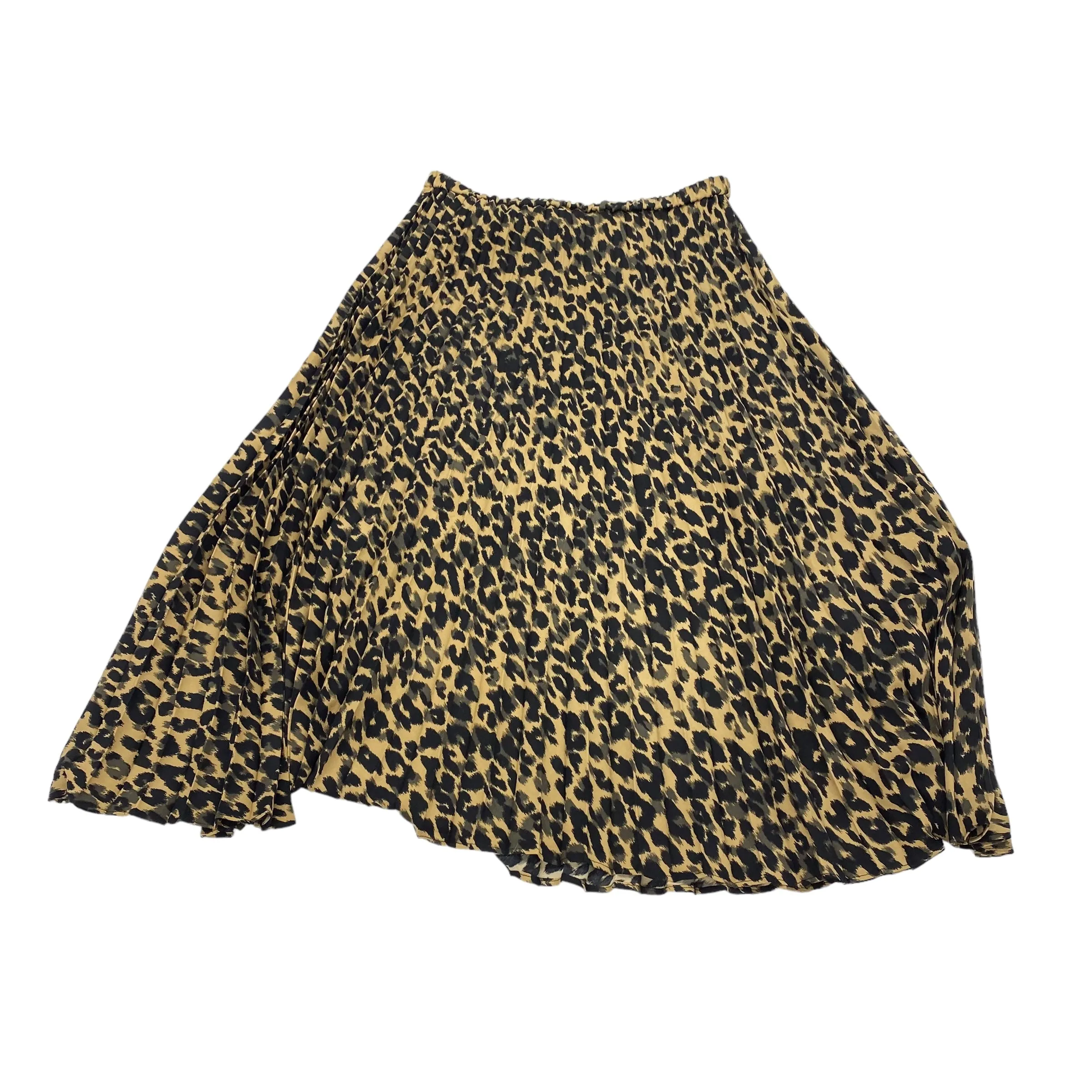 ANIMAL PRINT SKIRT MIDI by HALOGEN Size:M