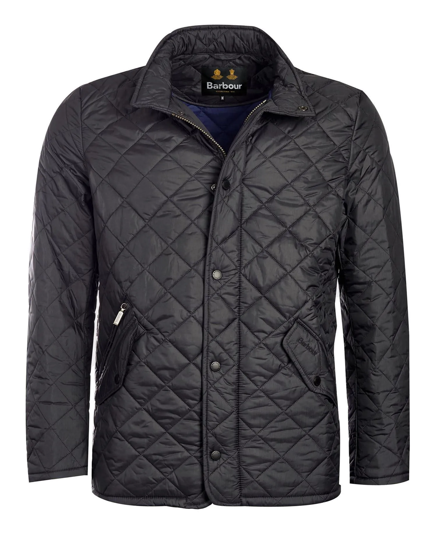 Barbour Flyweight Chelsea Quilted Jacket Black