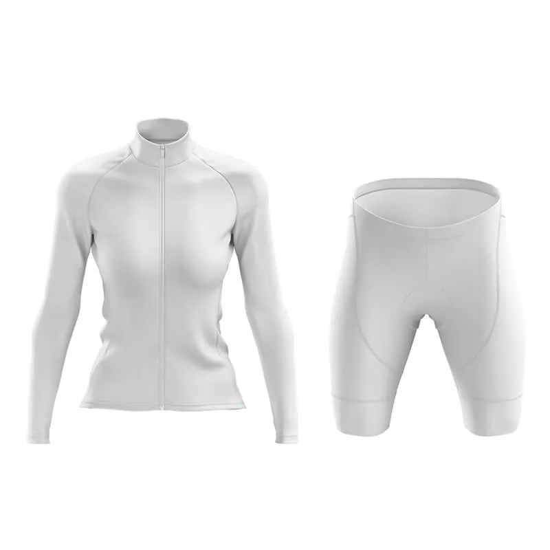 Basic White Aero Cycling Kit