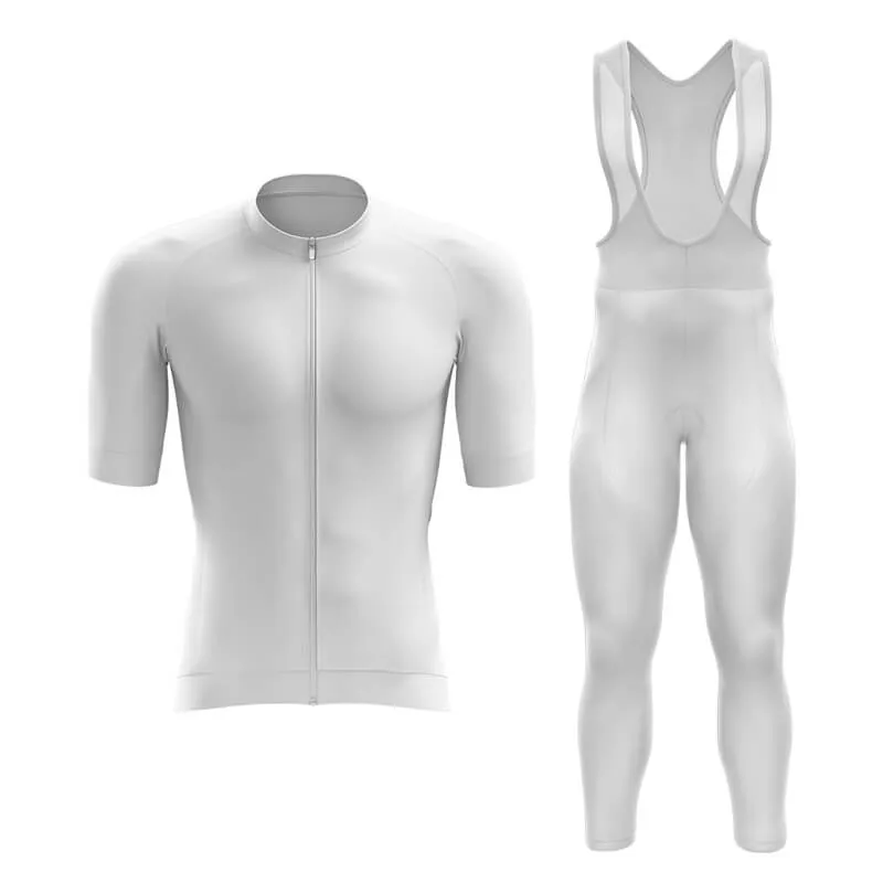 Basic White Aero Cycling Kit