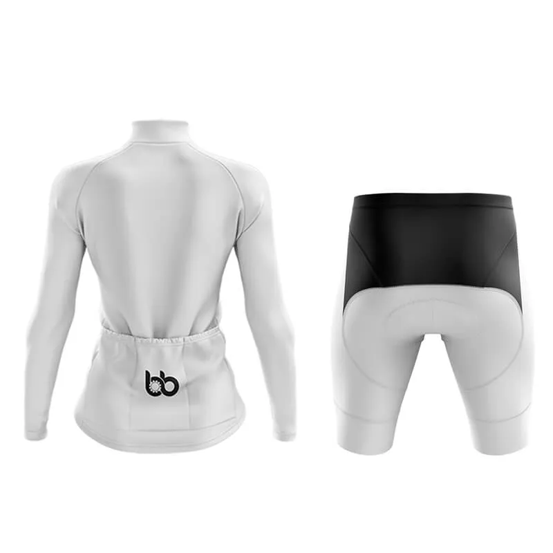 Basic White Aero Cycling Kit