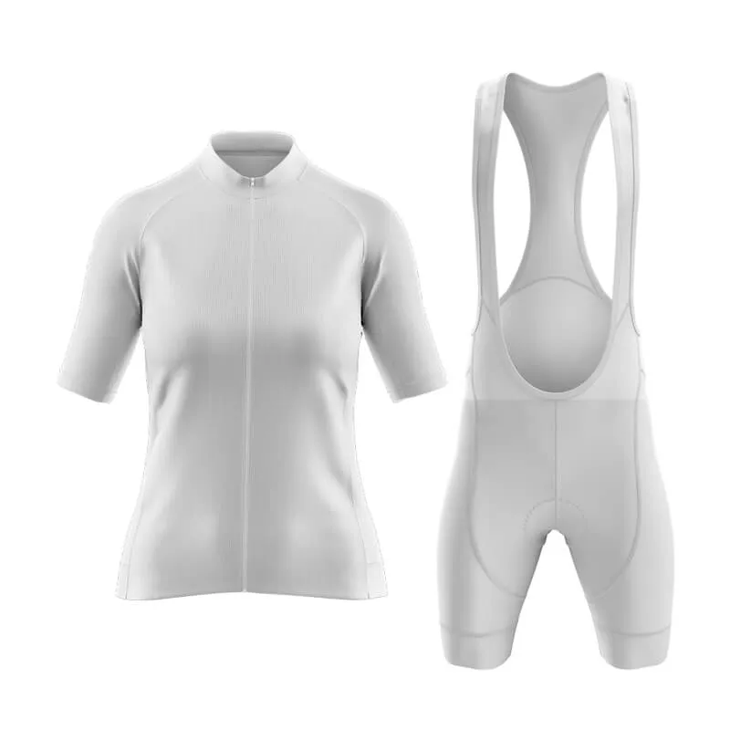 Basic White Aero Cycling Kit