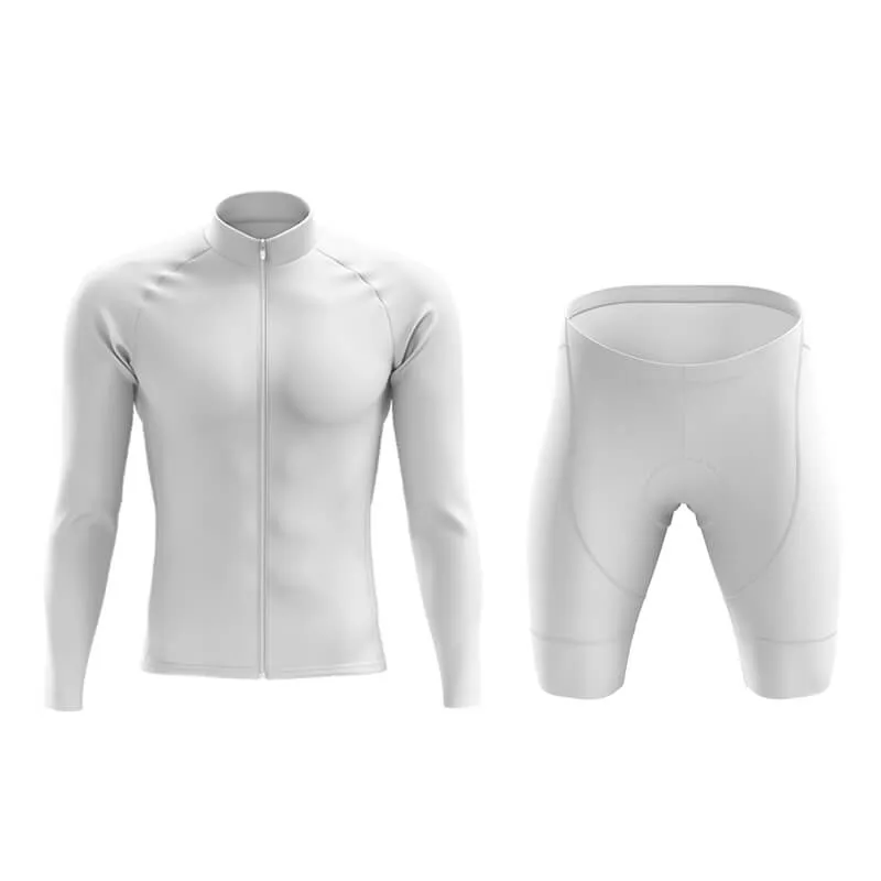 Basic White Aero Cycling Kit