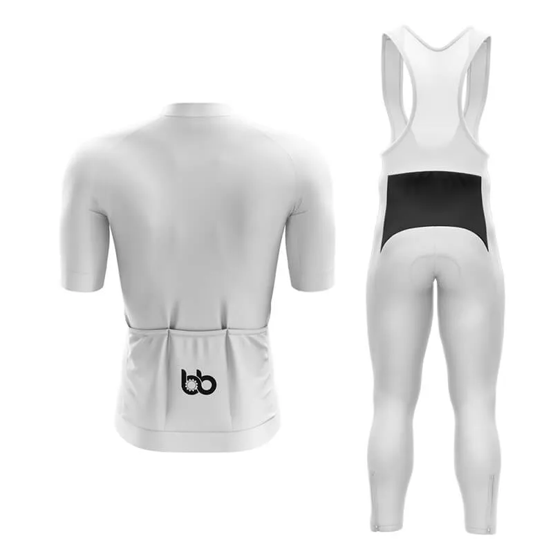 Basic White Aero Cycling Kit