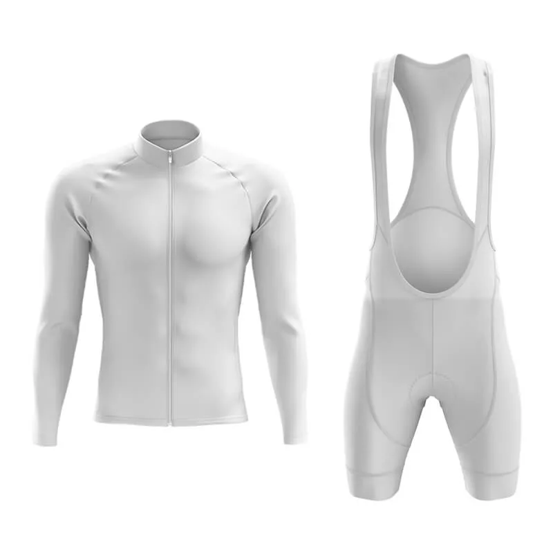 Basic White Aero Cycling Kit