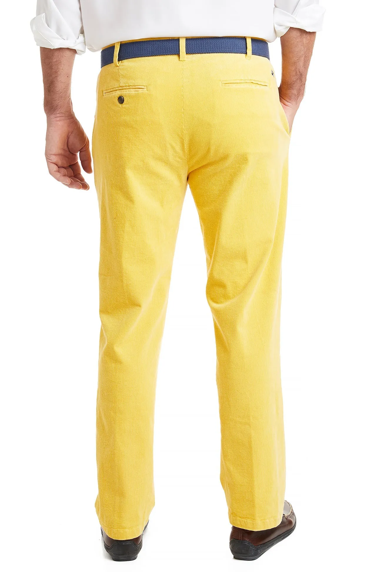 Beachcomber Stretch Corduroy Pant Yellow