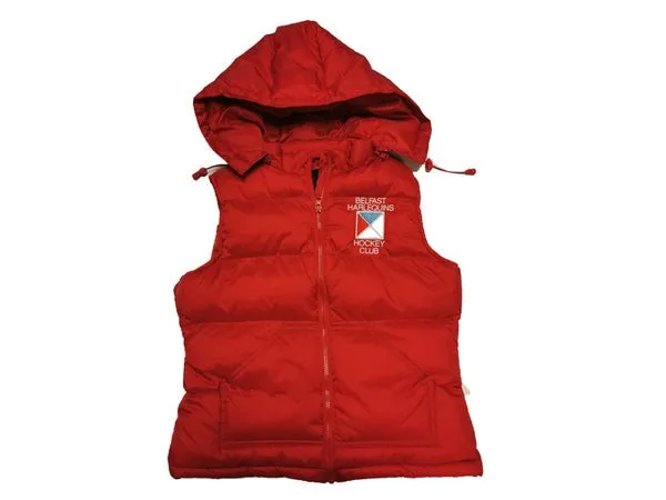 Belfast Harlequins Red Gilet