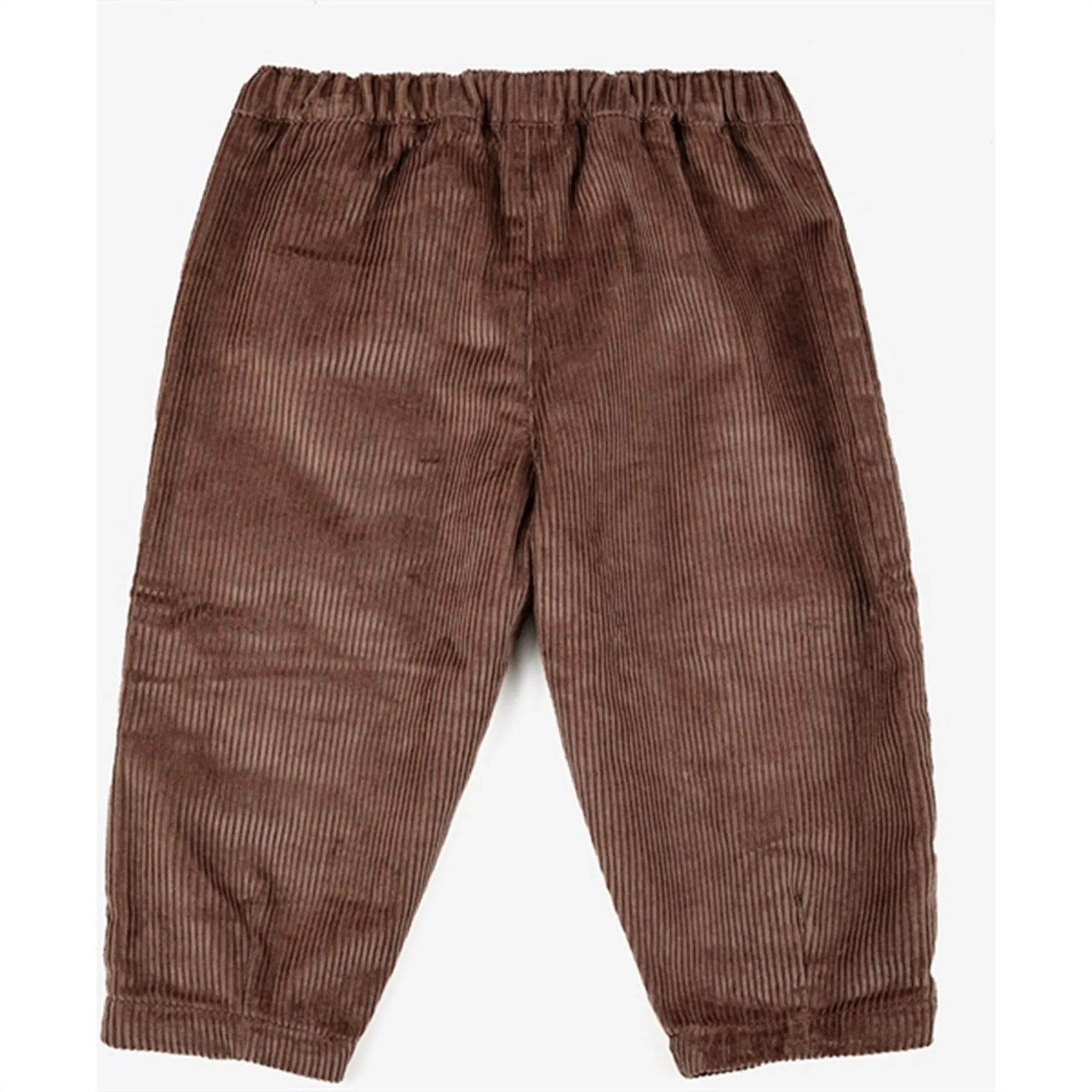 Bobo Choses Brown Color Block Corduroy Pants