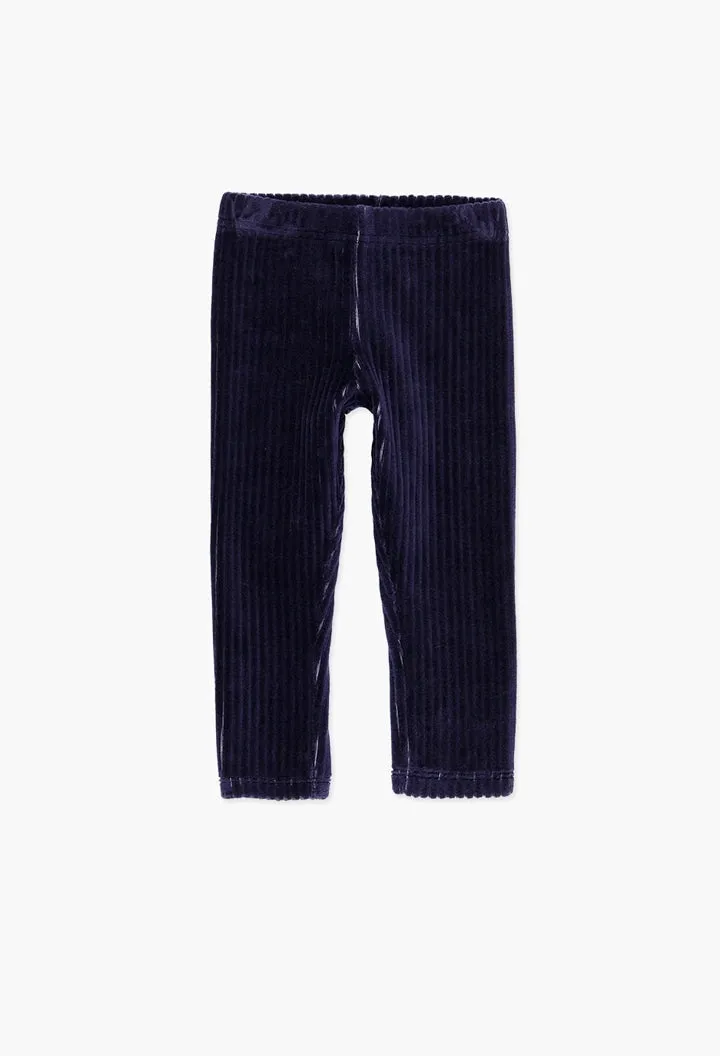 Boboli Leggings - Corduroy Navy