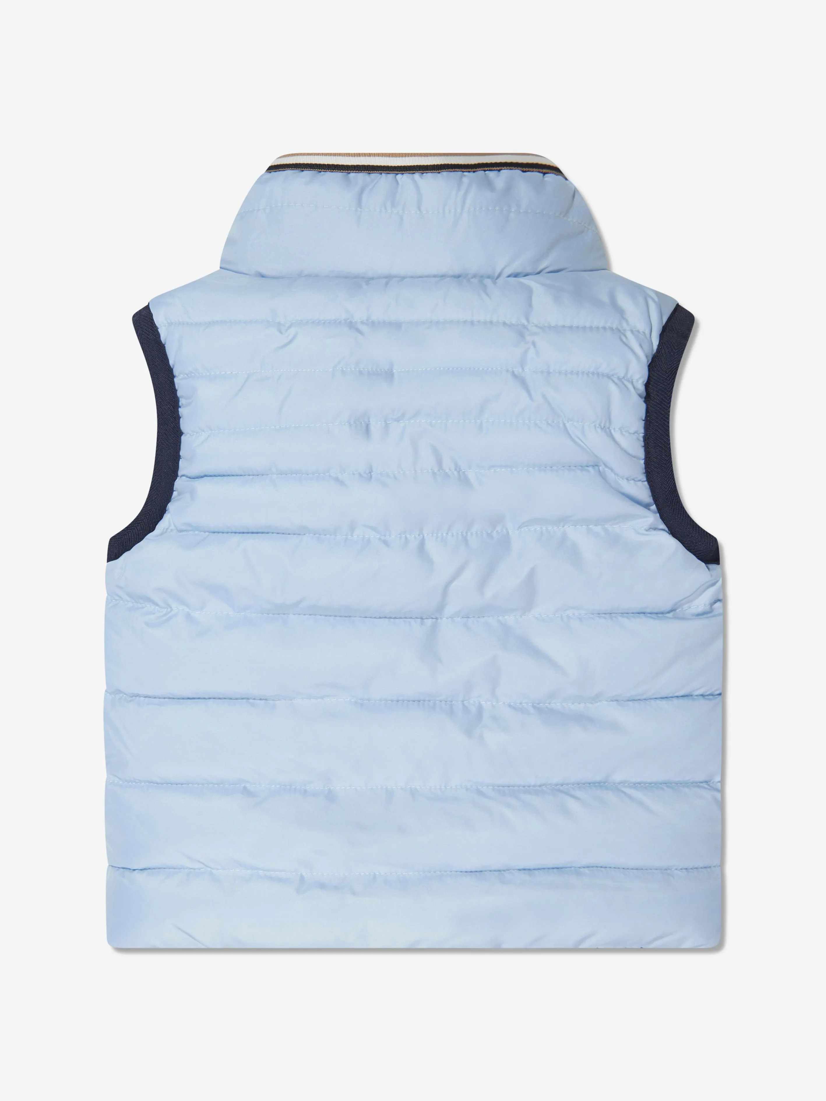 BOSS Baby Boys Reversible Gilet in Blue