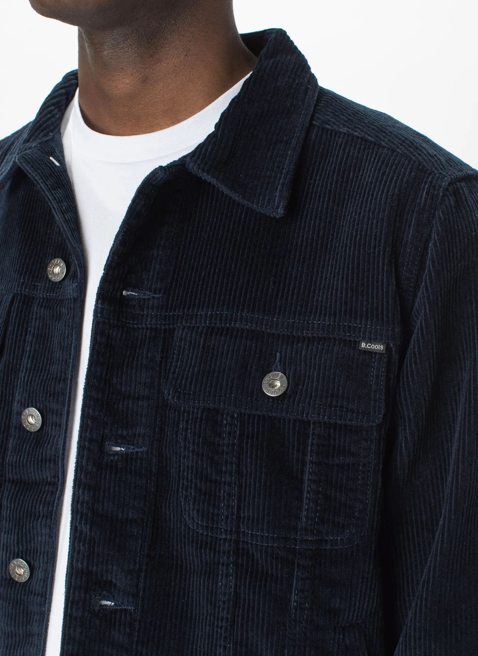 B.Rigid Jacket Navy Cord