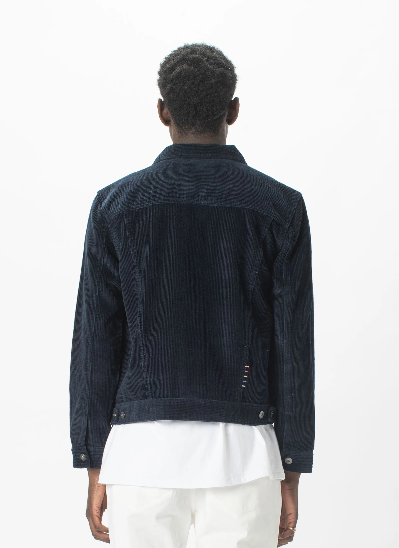 B.Rigid Jacket Navy Cord