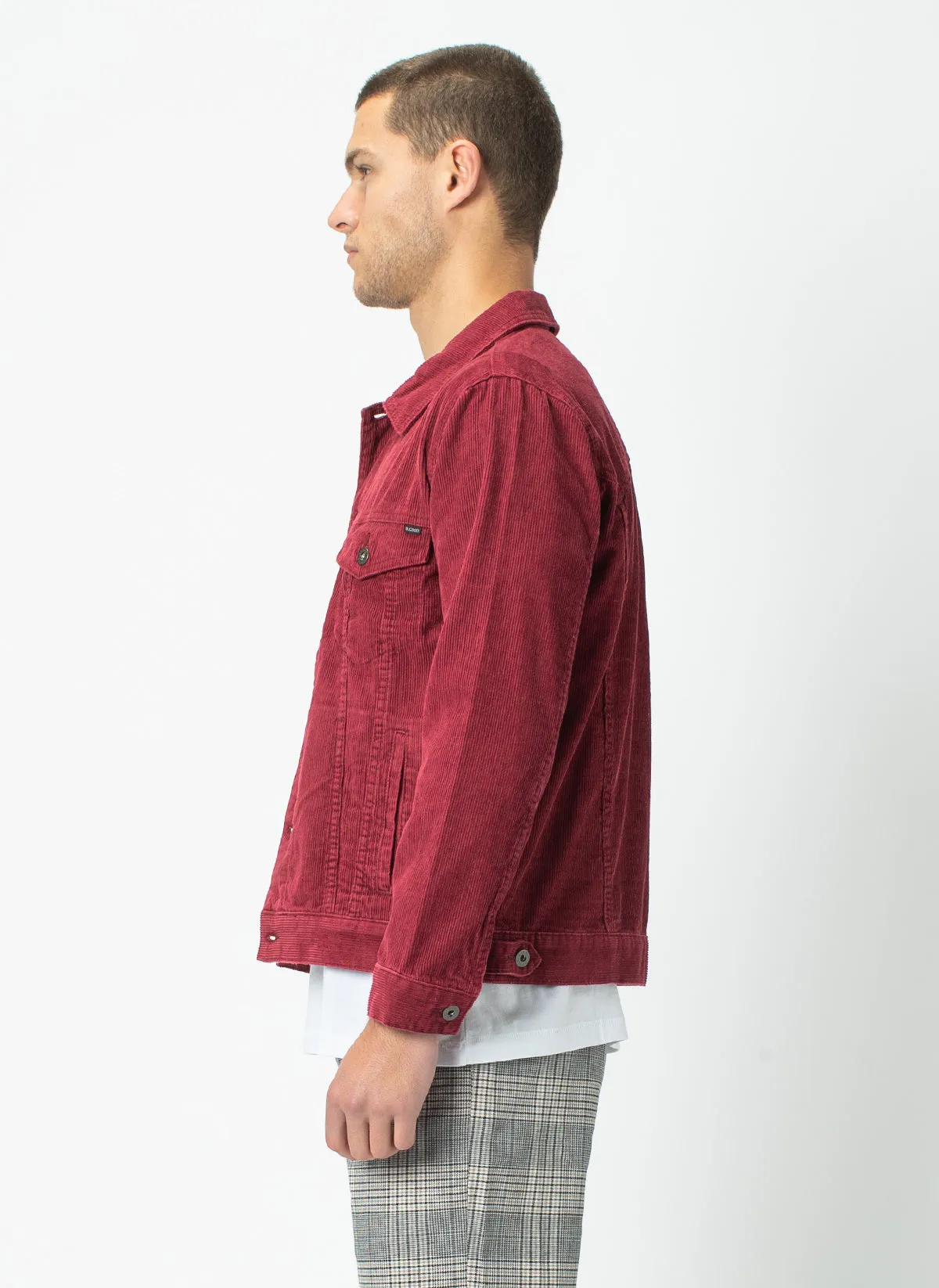 B.Rigid Jacket Red Cord