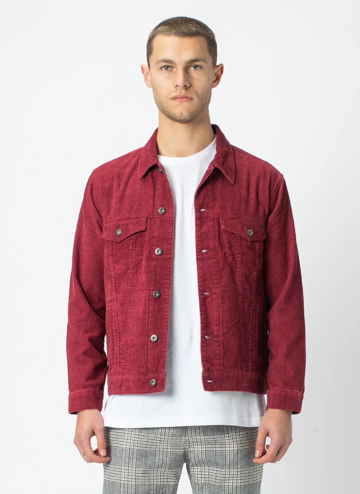 B.Rigid Jacket Red Cord