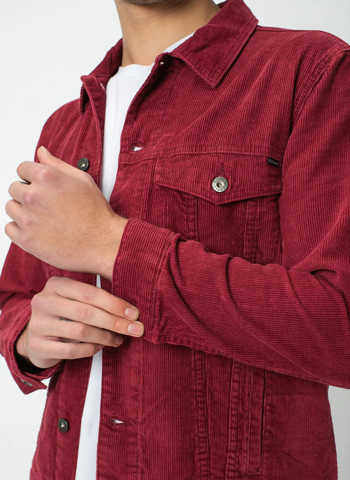 B.Rigid Jacket Red Cord