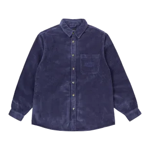 Bronze56k Corduroy Button-Up - Navy