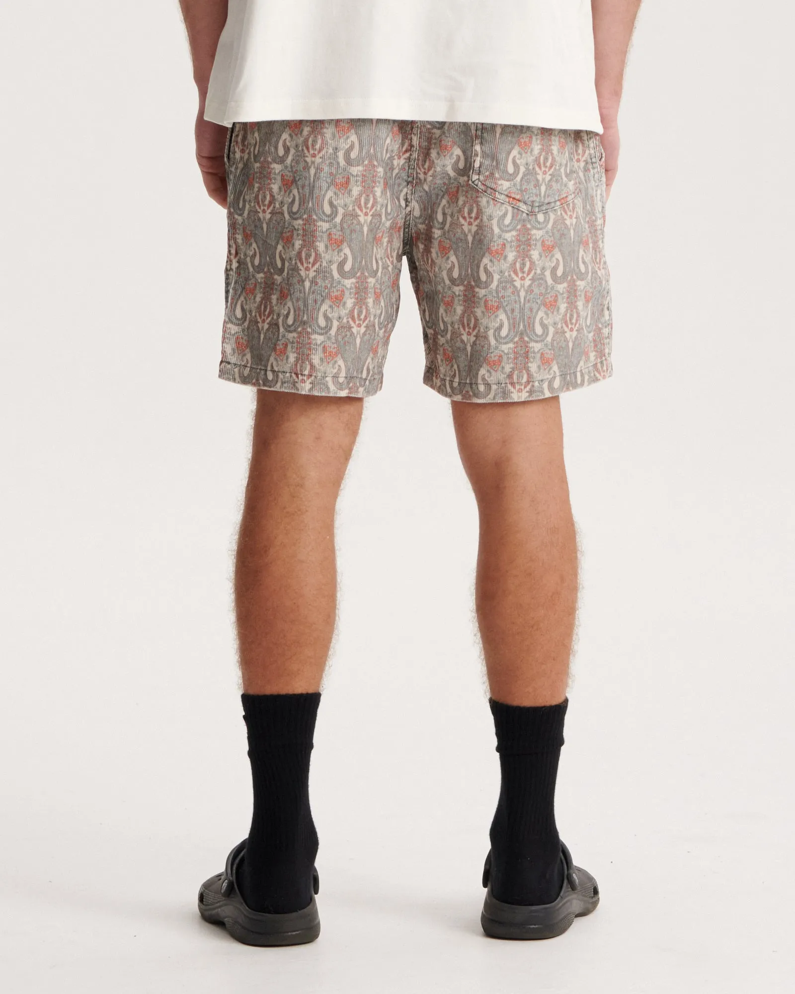 Brother Corduroy Short - Steel