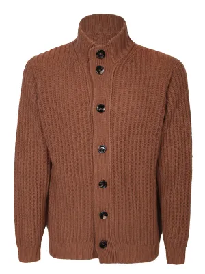 Brown cardigan