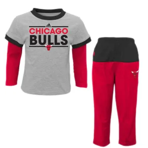 Bulls Layered Shirt and Pants Set