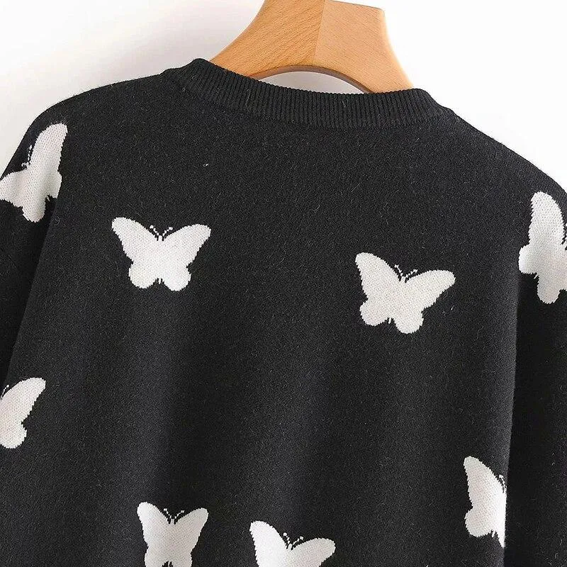 Butterfly Print Cardigan: Casual Women's Cardigan Great for all seasons, cute, smart and casual.