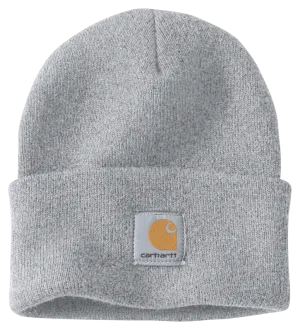 Carhartt Knit Cuffed Beanie Heather Grey