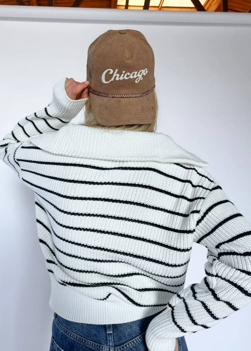 Chicago Cord Hat - Espresso