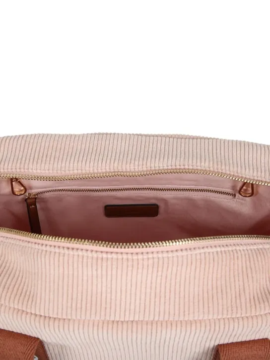 Chloé   Cotton corduroy changing bag 