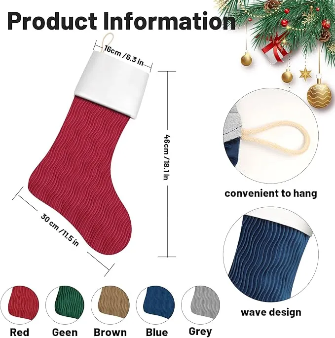 Christmas Stockings - Multiple Colors Available