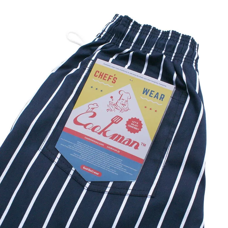 Cookman Chef Pants - Stripe : NAVY