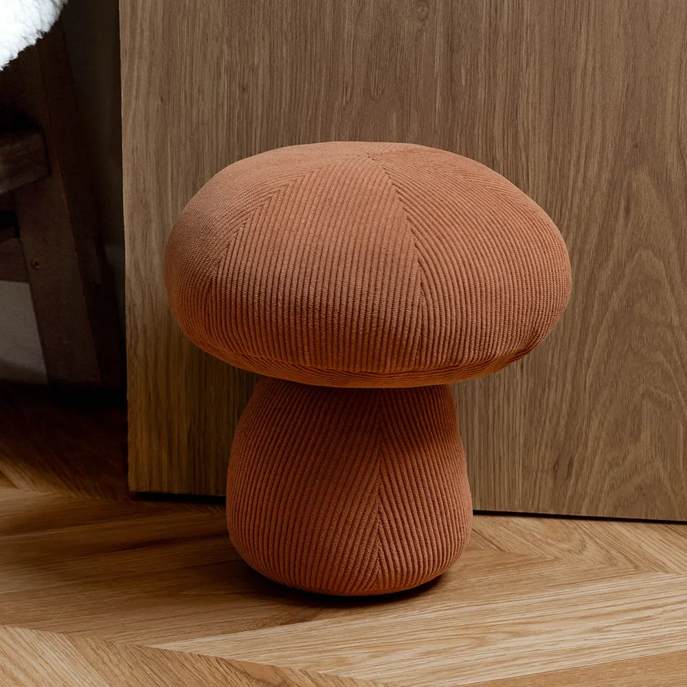 Cord Mushroom Door Stop Rust