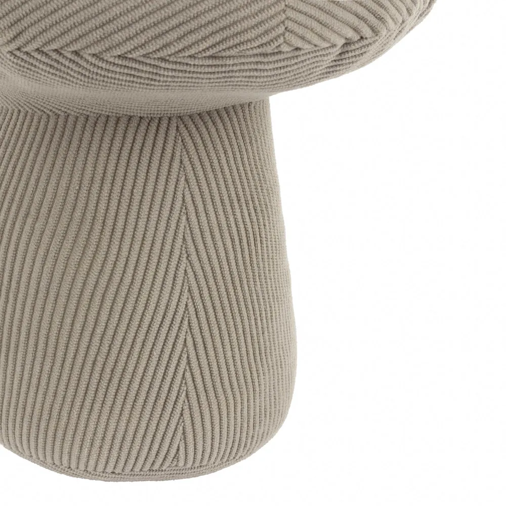 Cord Mushroom Door Stop Taupe